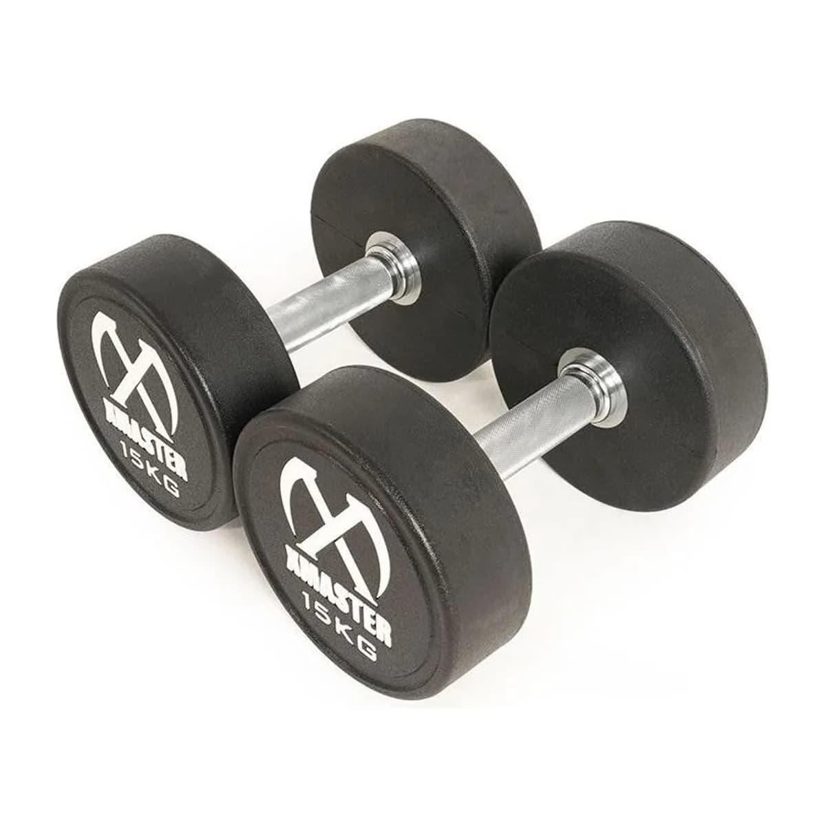 Xmaster Urethane Round Dumbbells 37.5kg, view 2