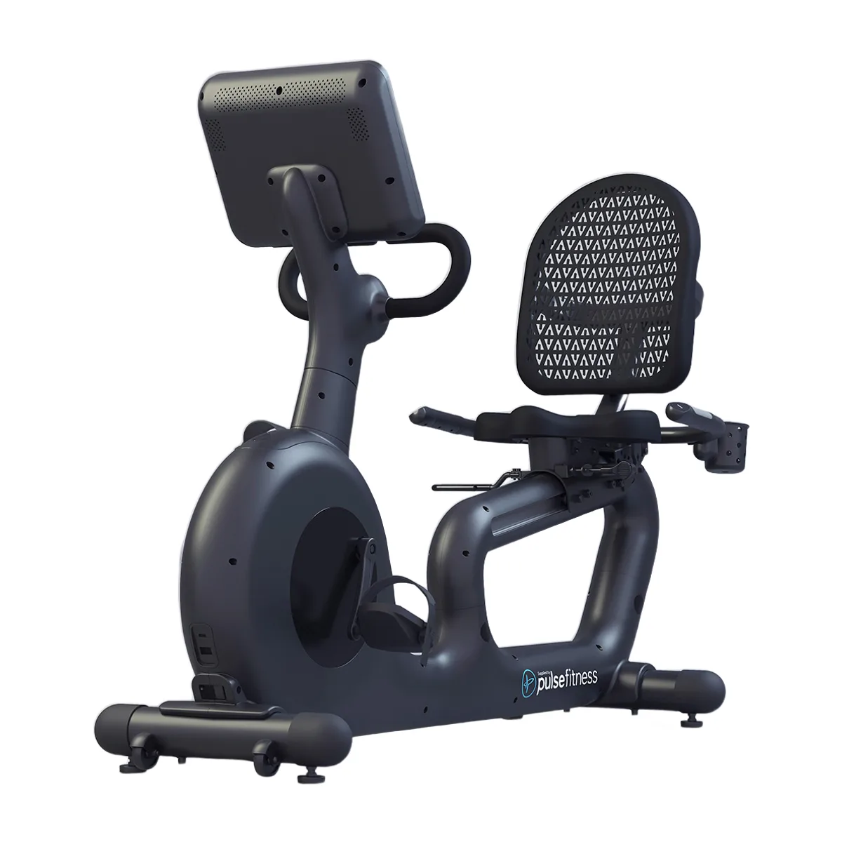 Pulse Fitness UK Essential Recumbent Cycle (LED), view 2
