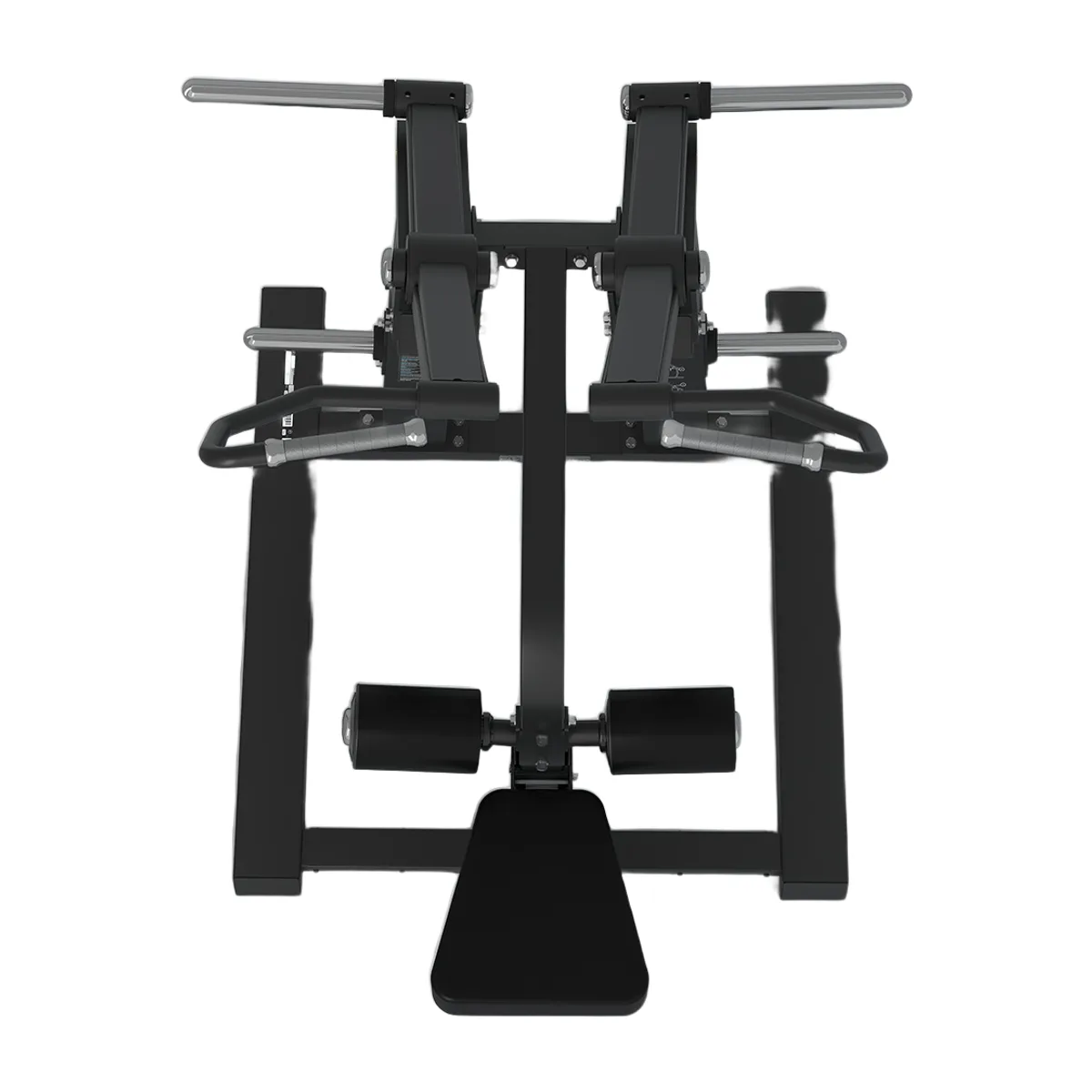 Pulse Fitness UK Club Line Plate-Loaded Lat Pulldown (Black Upholstery), view 2