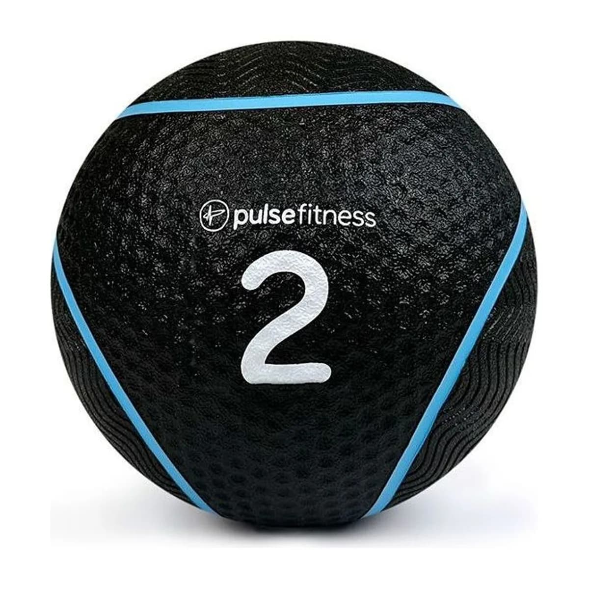Pulse Fitness UK Club Line Rubber Medicine Ball (2kg)