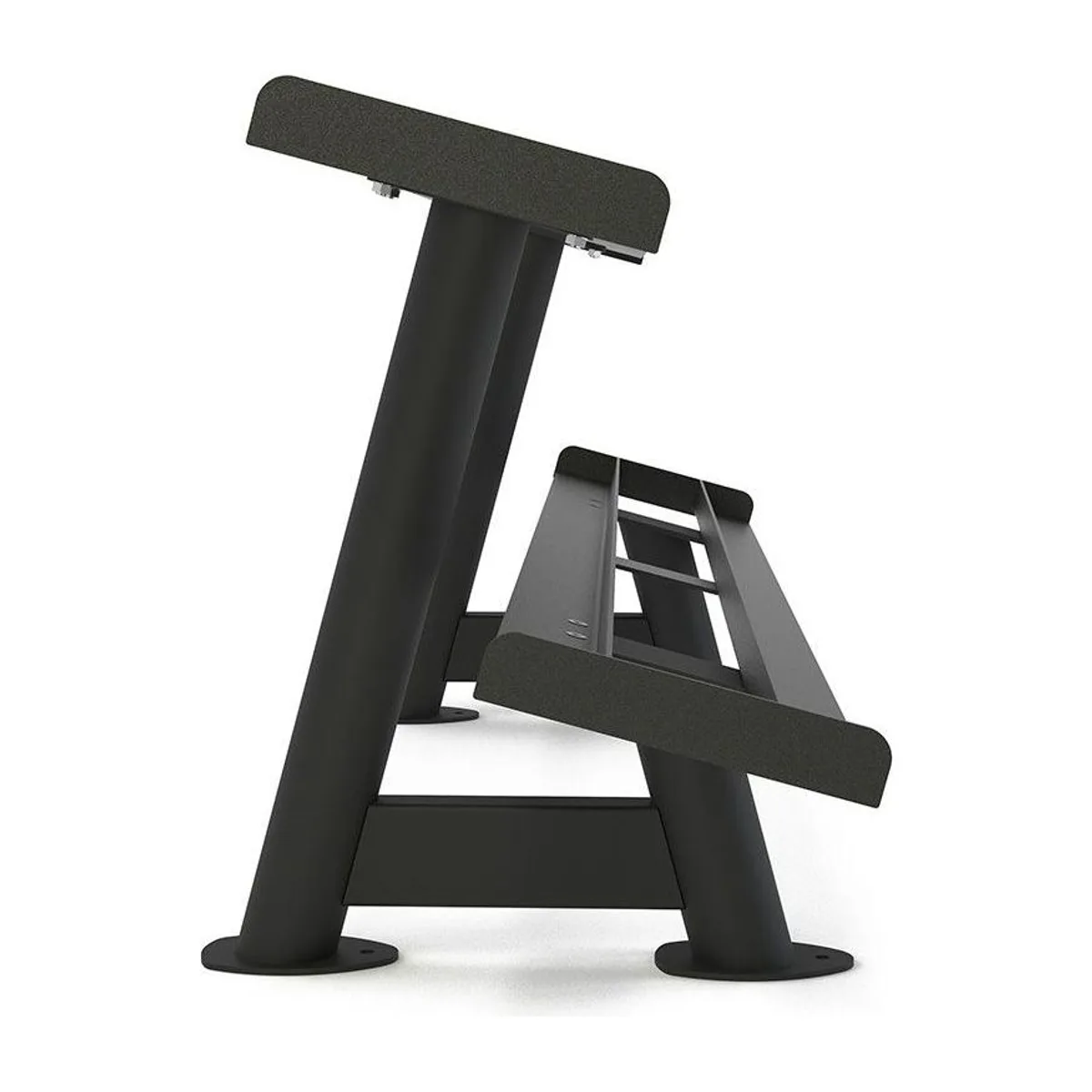Pulse Fitness UK Classic Hex Dumbbell Rack (10-Pair), view 3