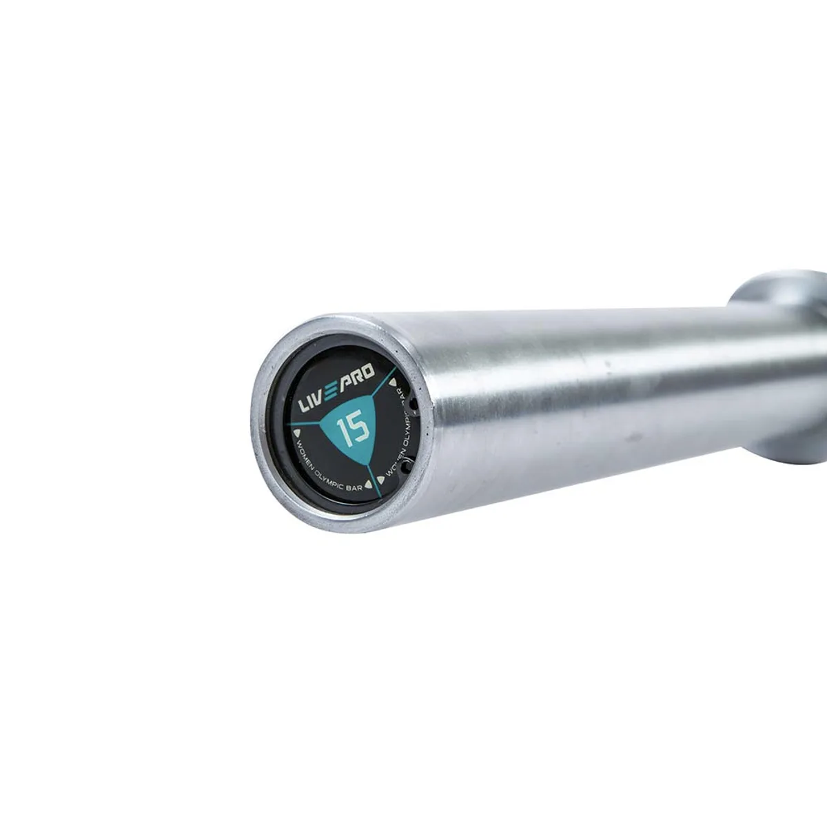 LivePro Powerlifting Barbell, 15kg, view 4