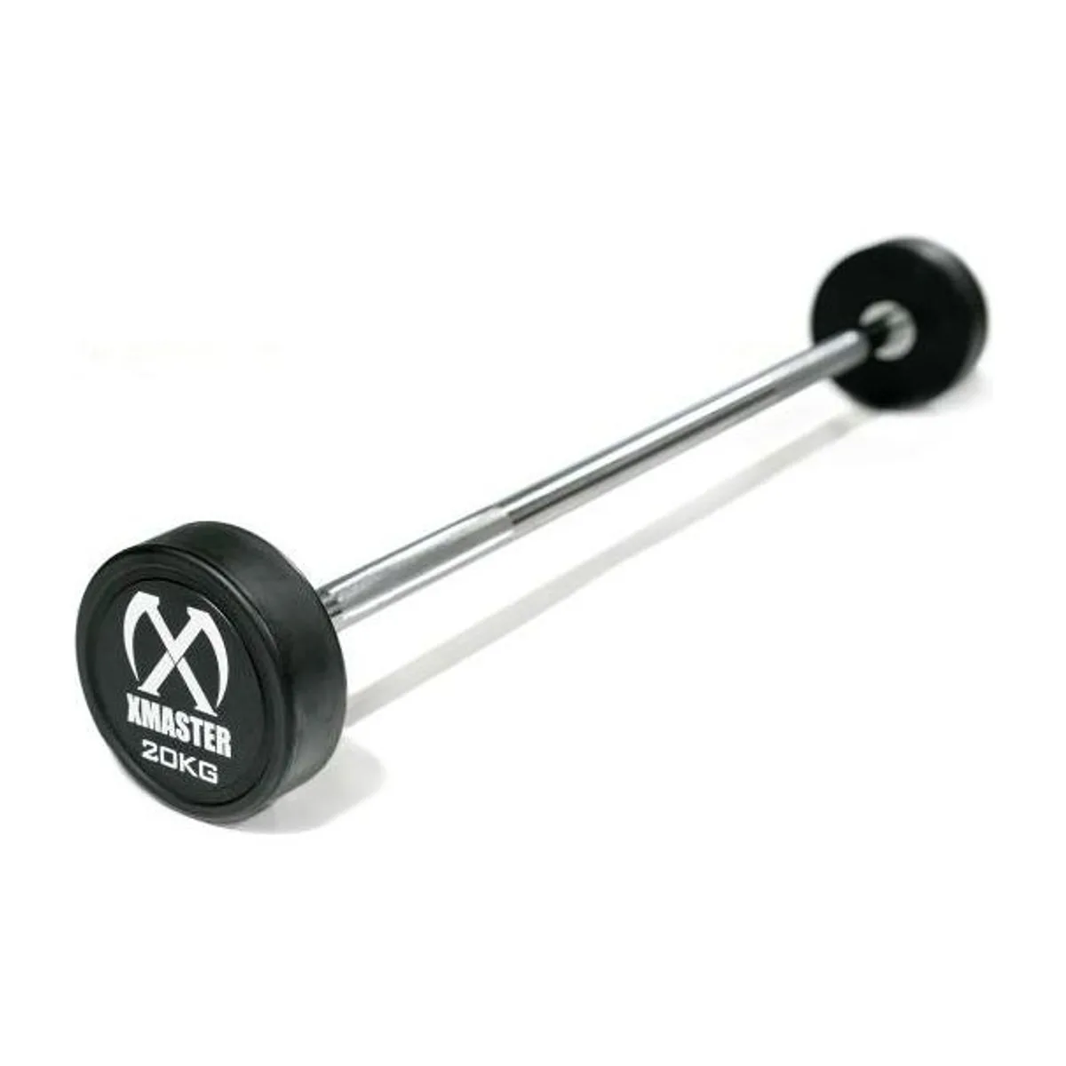 Xmaster Fixed Weight PU Straight Barbell 50kg, view 2