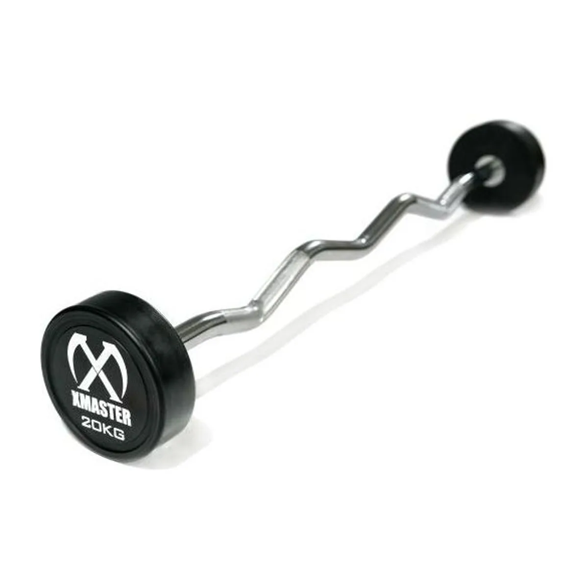 Xmaster Fixed Weight PU Curl Barbell 35kg
