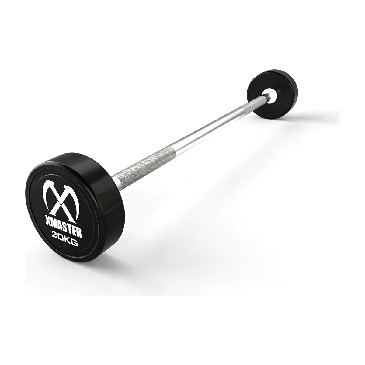 Xmaster Fixed Weight PU Straight Barbell 50kg