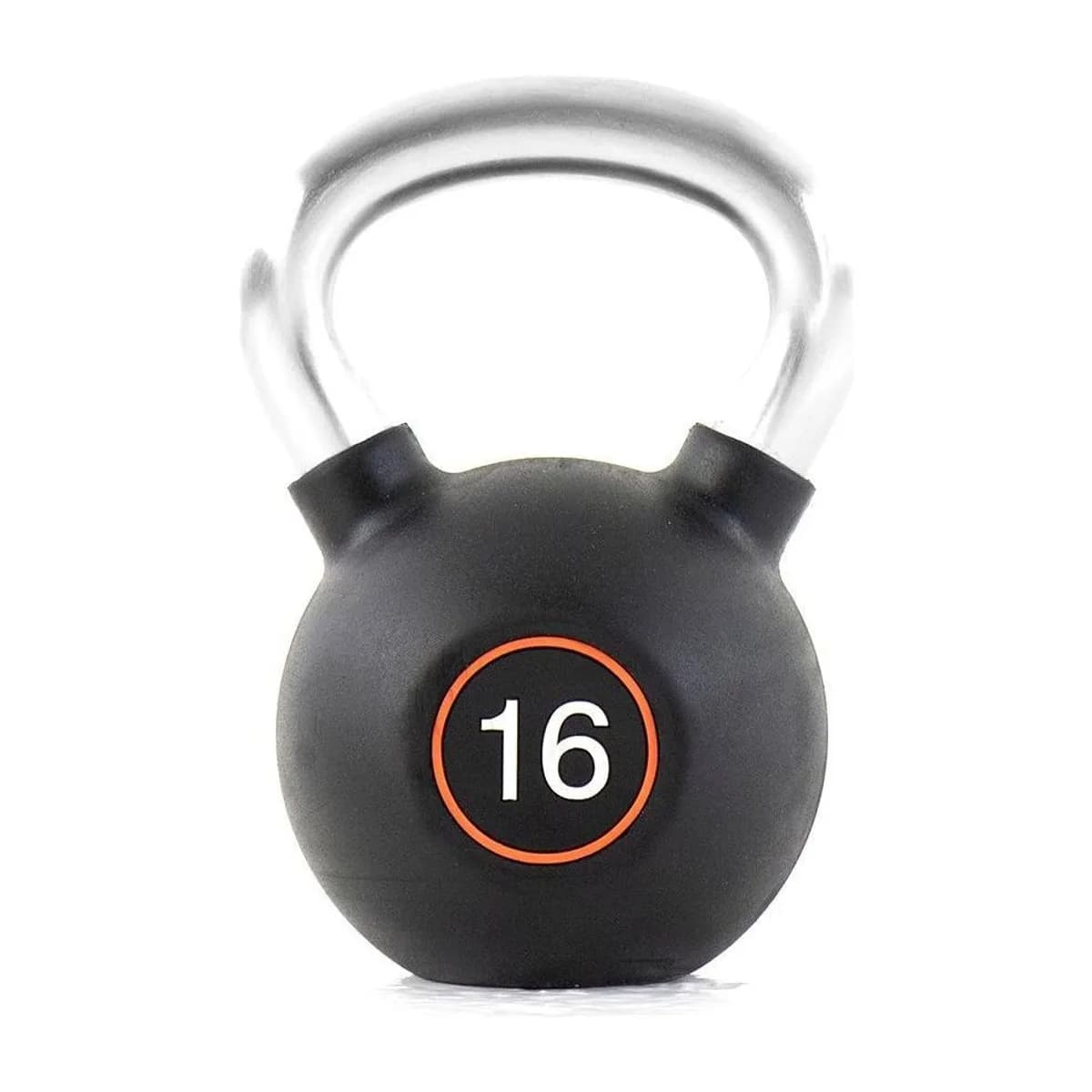 Pulse Fitness UK Club Line Rubber Kettlebell 16kg