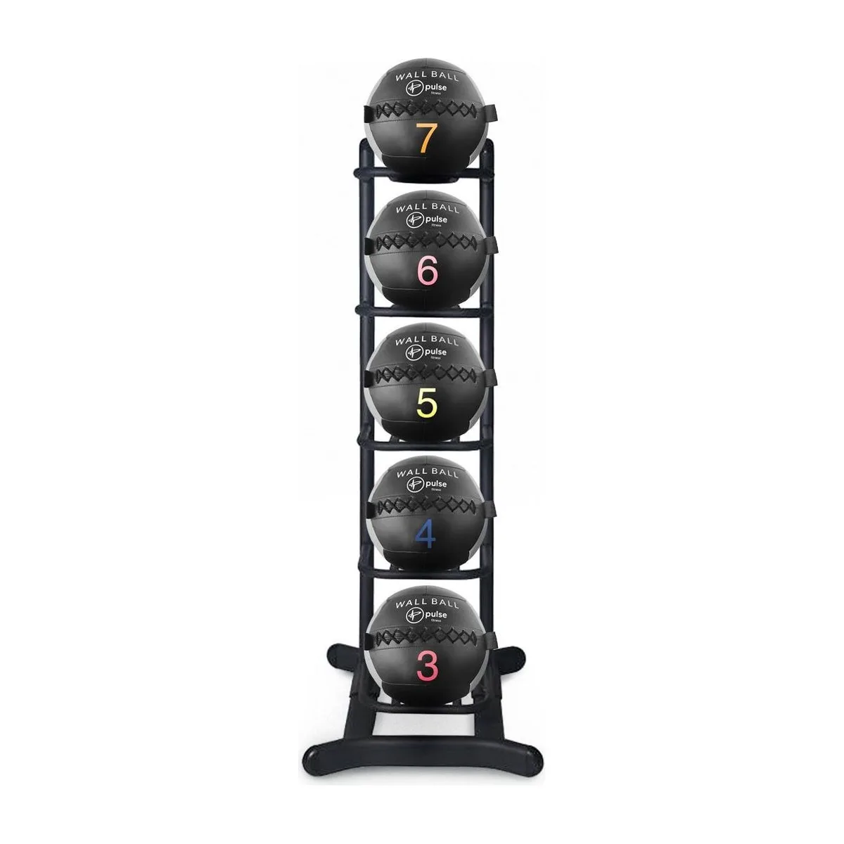 Pulse Fitness UK Classic Wall Ball Rack, view 2