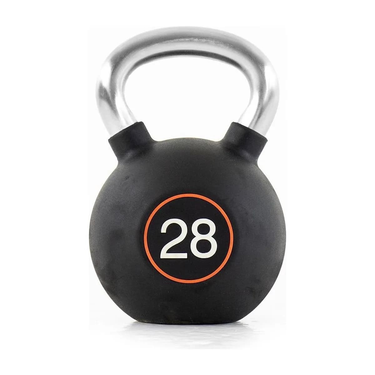 Pulse Fitness UK Club Line Rubber Kettlebell 28kg