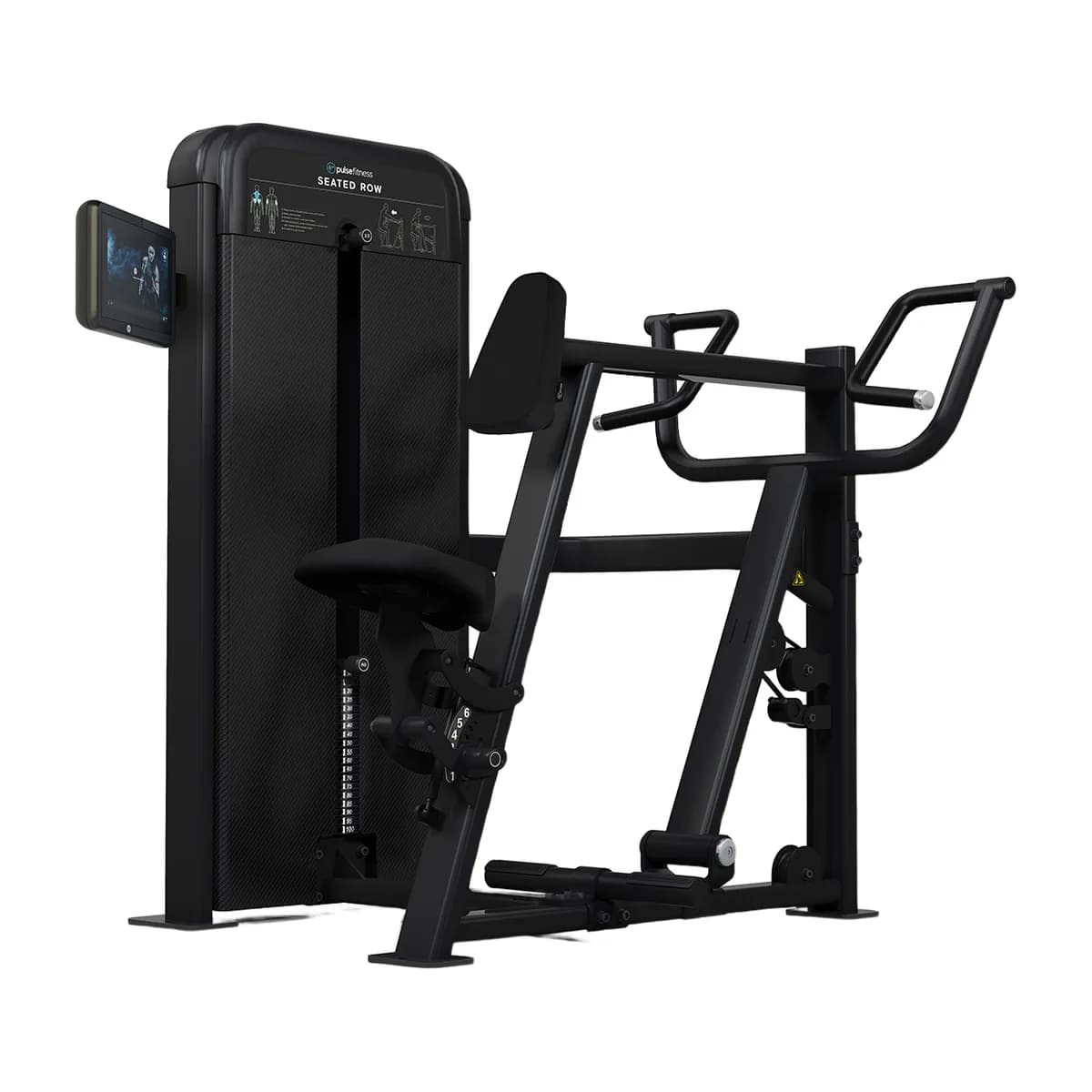 Pulse Fitness UK Premium Seated Row (10.1" Touch) 80kg Stack