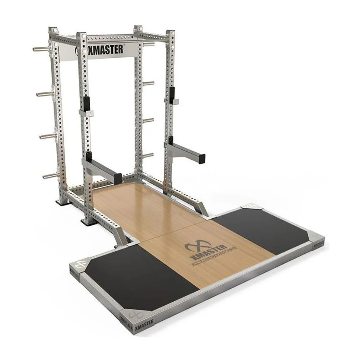 Xmaster Stainless Steel Inserted Deadlift Platform, view 2