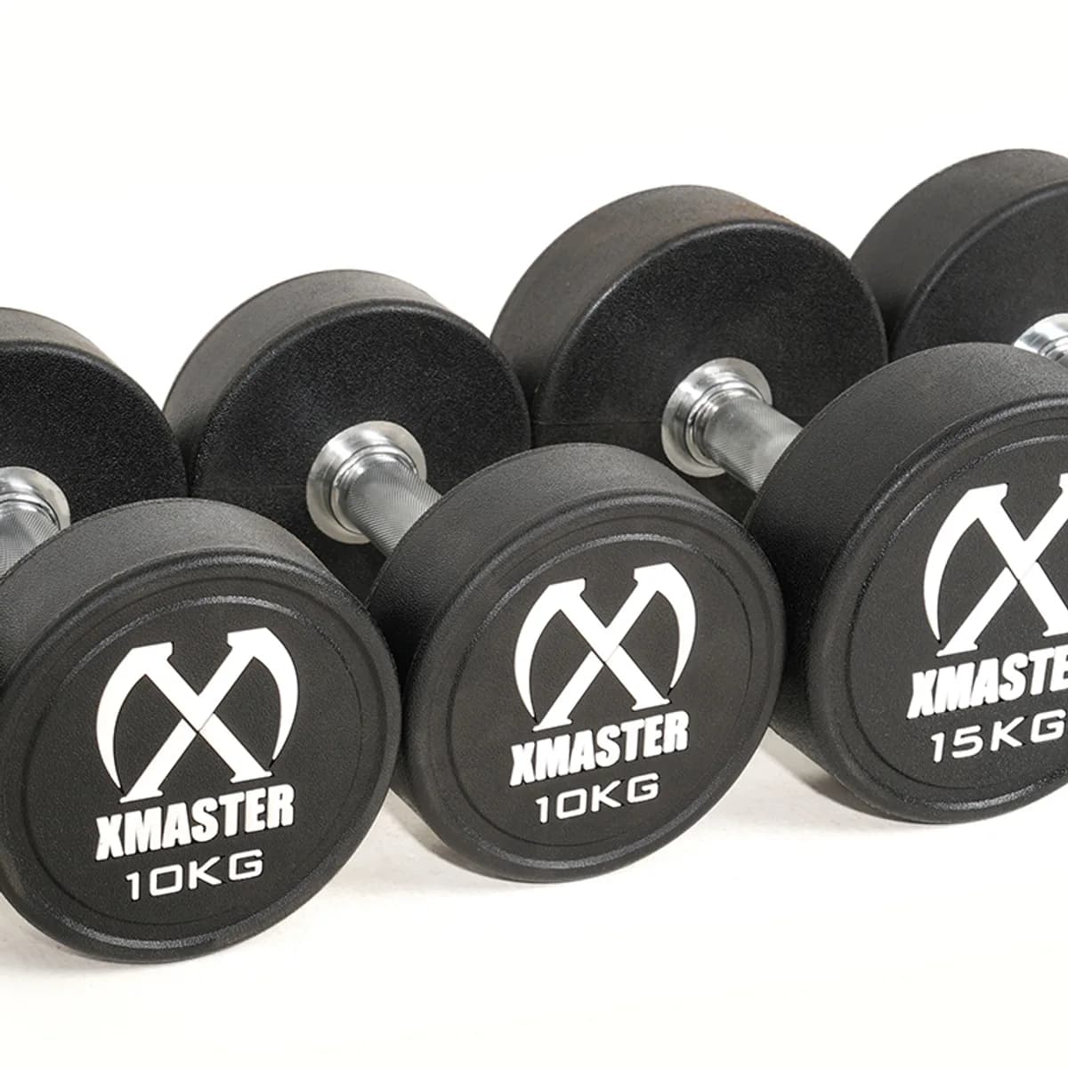 Xmaster Urethane Round Dumbbells 10kg, view 3
