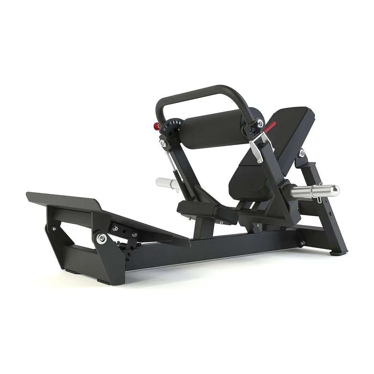 Pulse Fitness UK Club Line Plate-Loaded Hip Thrust (Black Upholstery), view 2