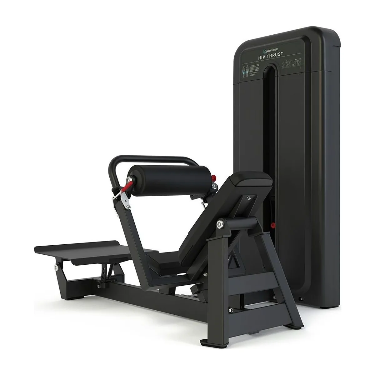 Pulse Fitness UK Hip Thrust 68kg Stack, view 2
