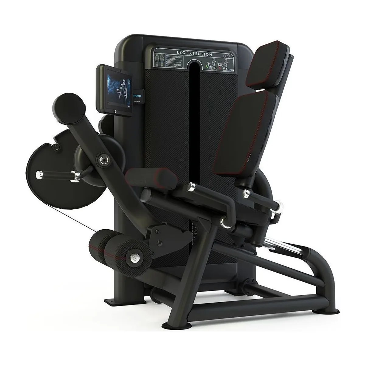 Pulse Fitness UK Premium Leg Extension (10.1" Touch) 100kg Stack