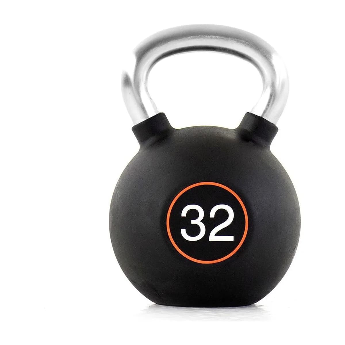 Pulse Fitness UK Club Line Rubber Kettlebell 32kg