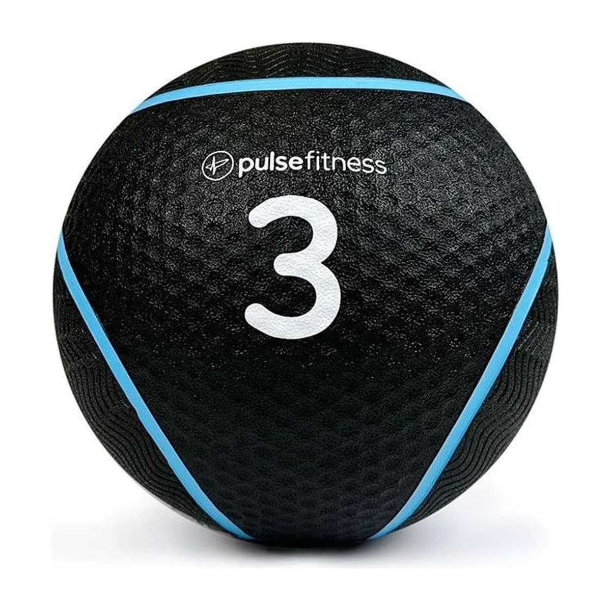 Pulse Fitness UK Club Line Rubber Medicine Ball (3kg)