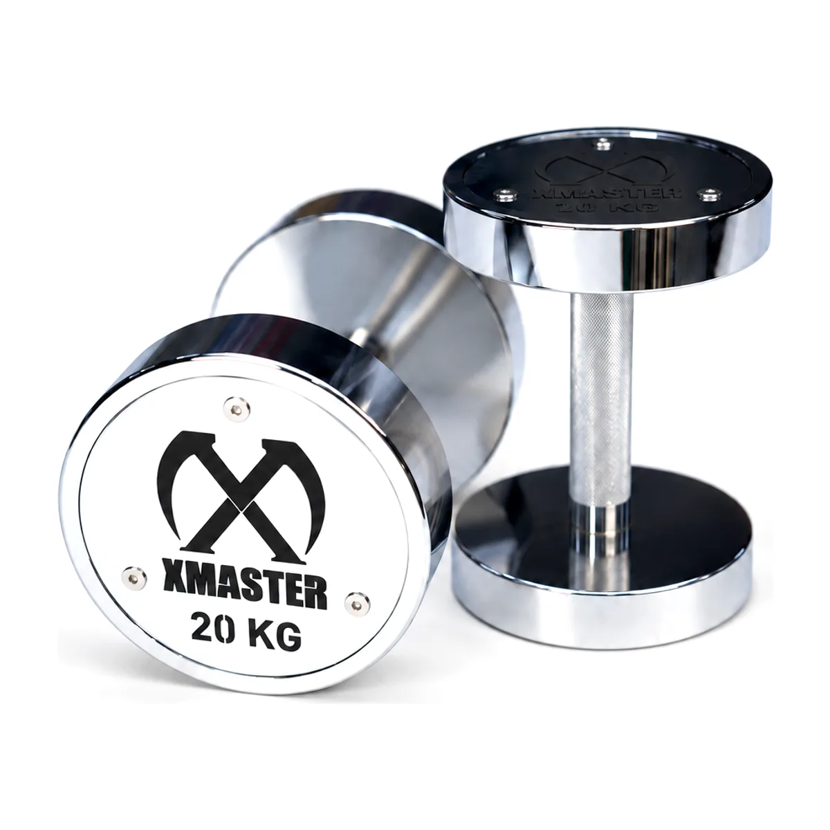 Xmaster Chrome Steel Dumbbell 30kg (Pair)