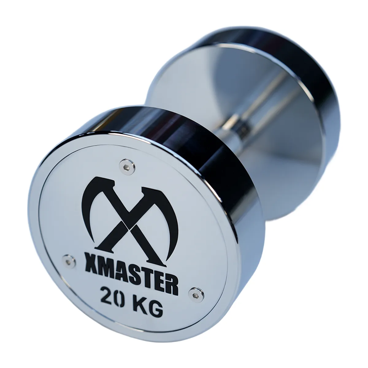 Xmaster Chrome Steel Dumbbell 22.5kg (Pair), view 2