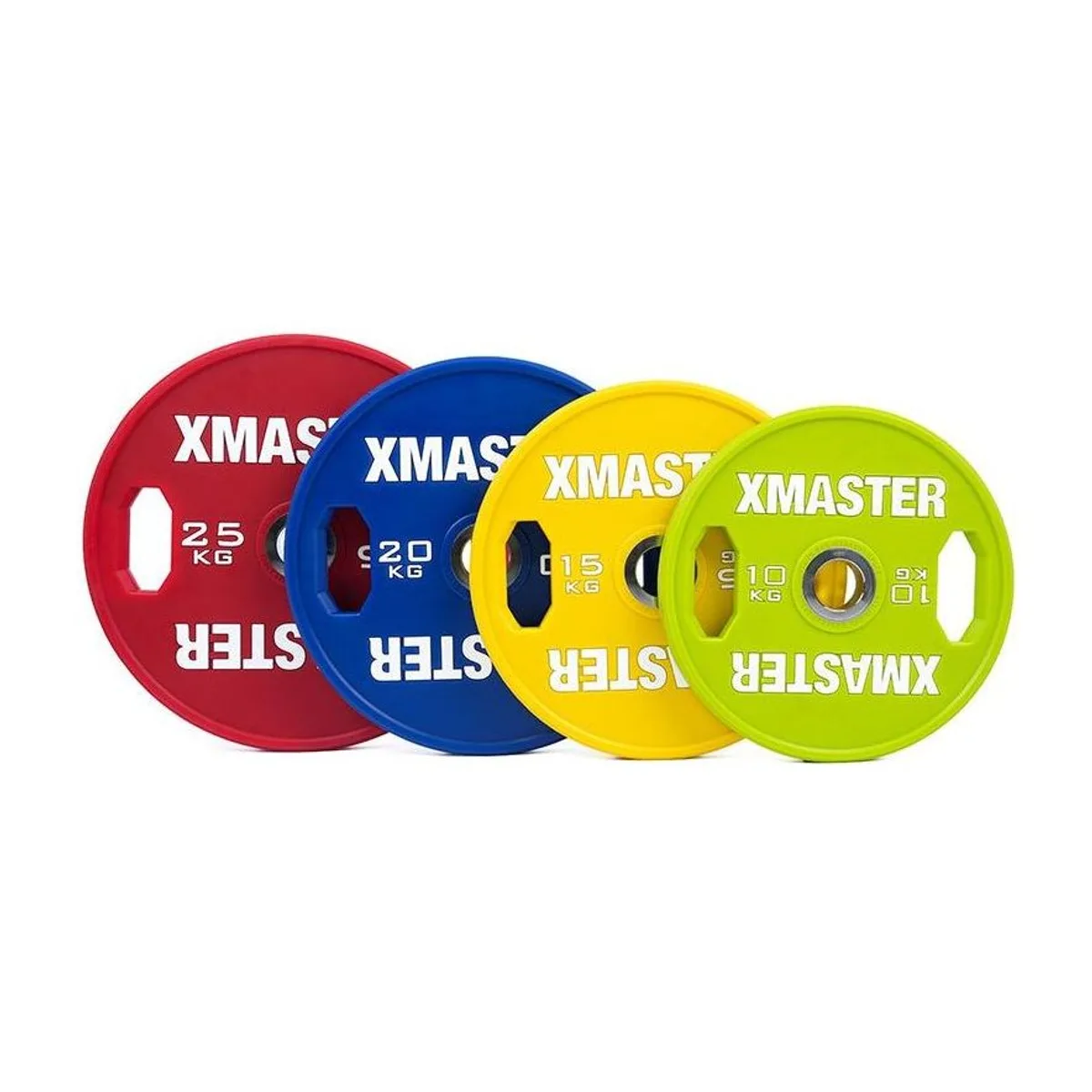 Xmaster Pink Urethane Grip Plate 10kg, view 2