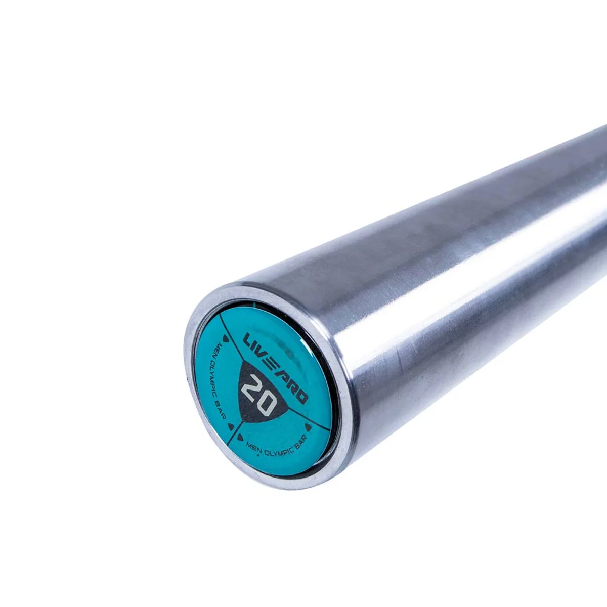 LivePro Powerlifting Barbell, 20kg, view 4