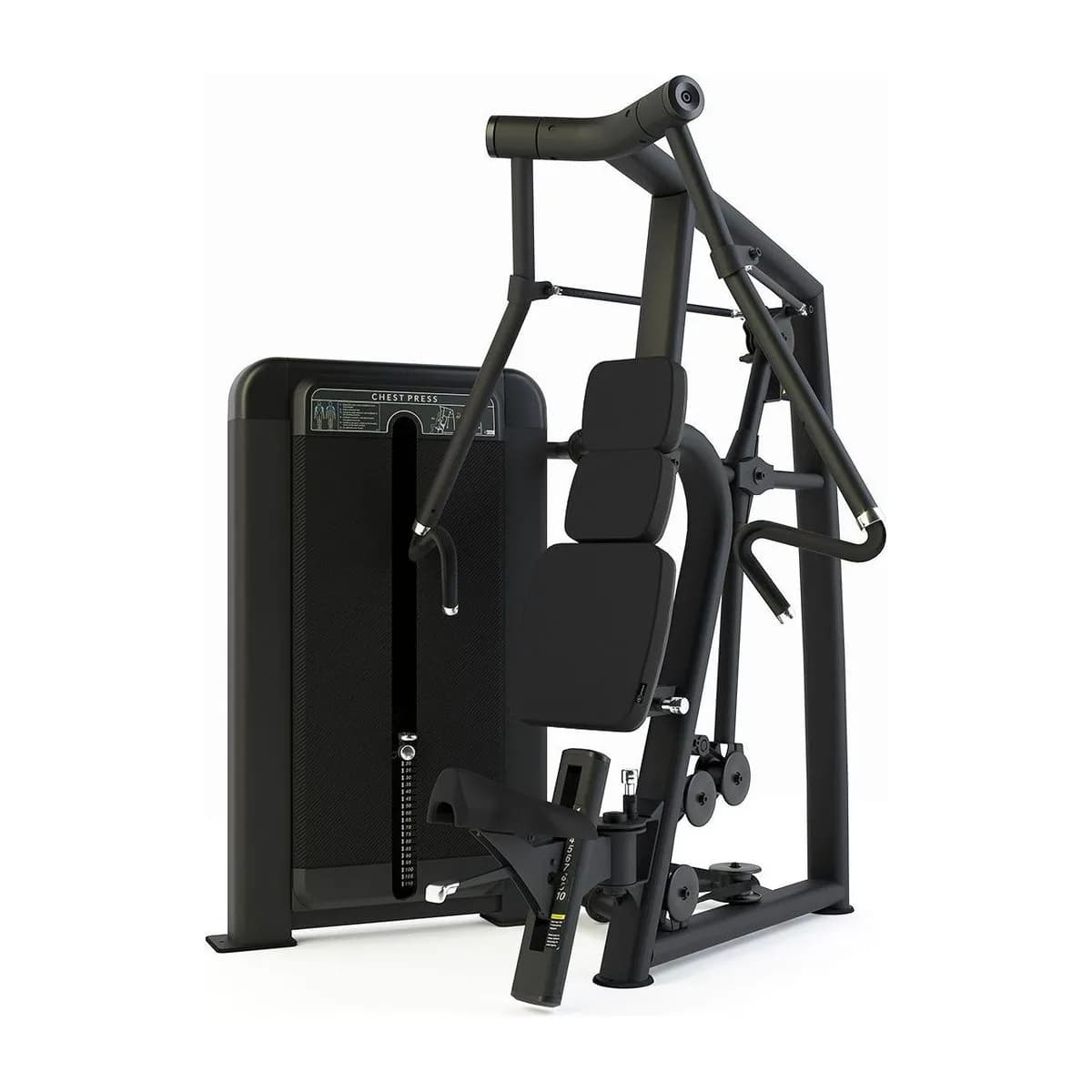 Pulse Fitness UK Club Line Chest Press Carbon Upholstery