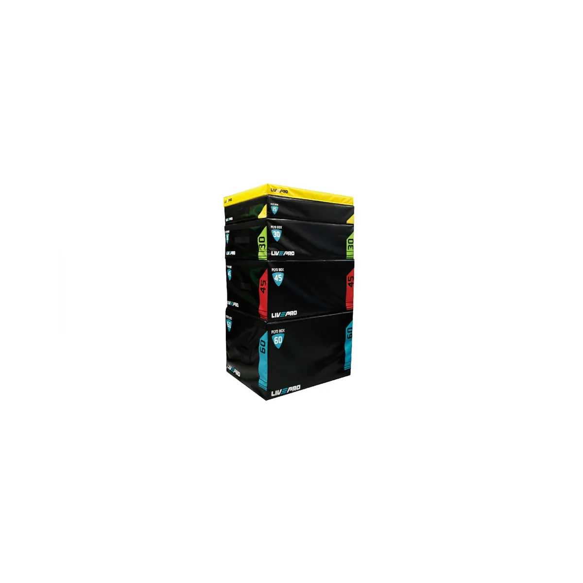 LivePro soft plyometric boxes 914x762x304mm