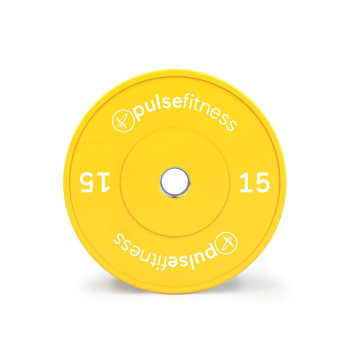 Pulse Fitness UK Classic Training Bumper Plate Set 5-25kg Coloured (Pairs), view 4