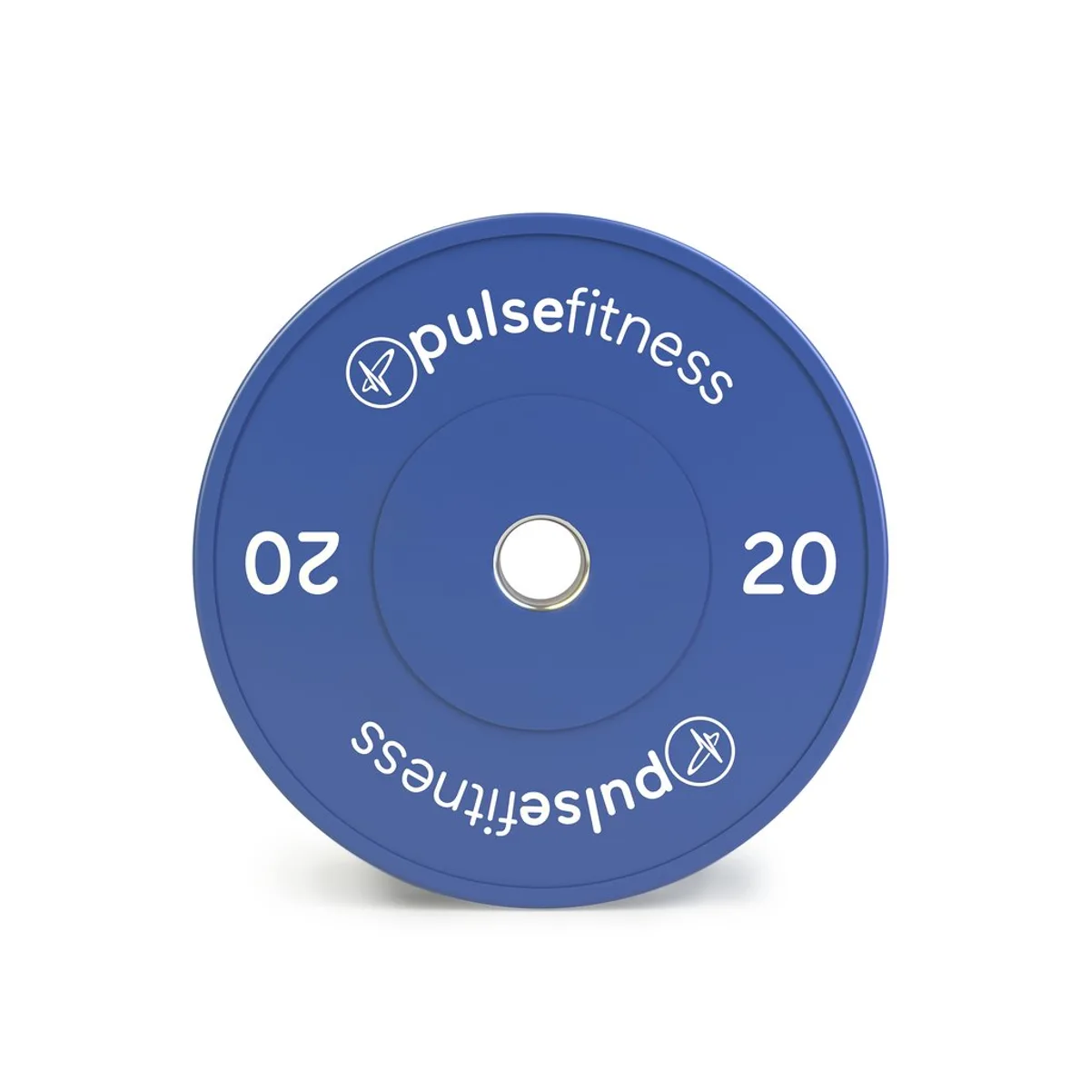 Pulse Fitness UK Classic Training Bumper Plate 20kg Blue