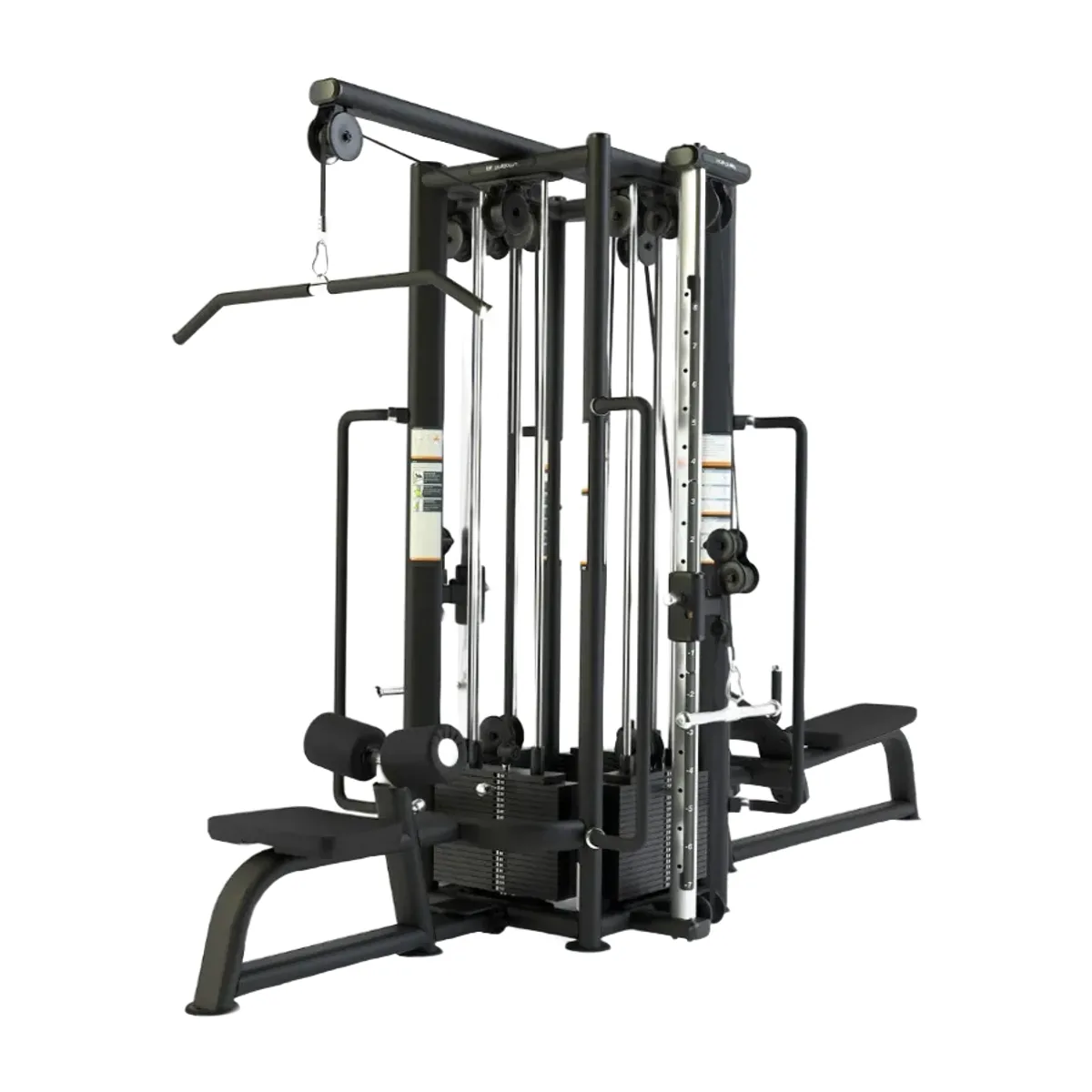 Pulse Fitness UK Club Line Four-Station (Black Upholstery)