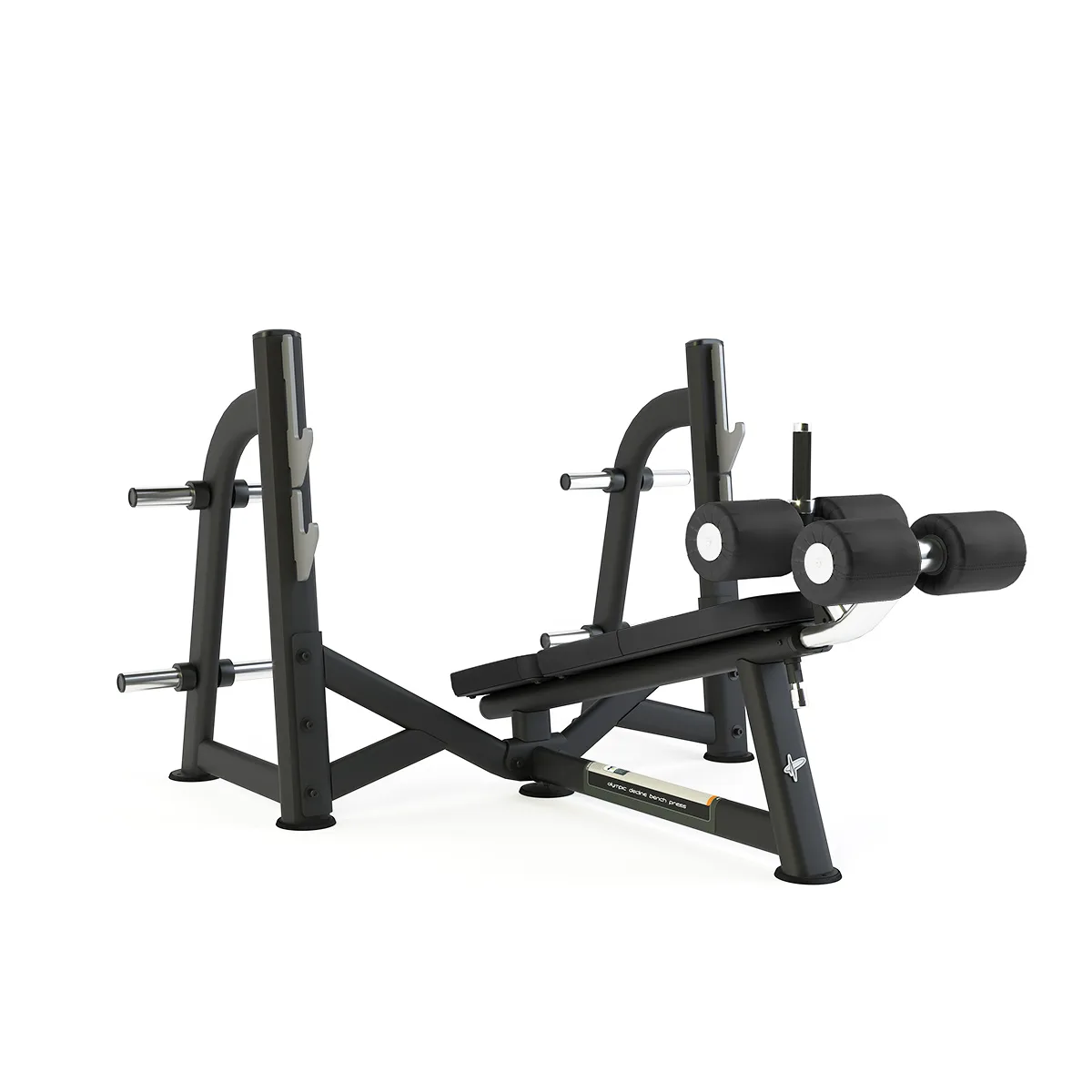 Pulse Fitness UK Club Line Olympic Decline Bench Press (Carbon Upholstery)