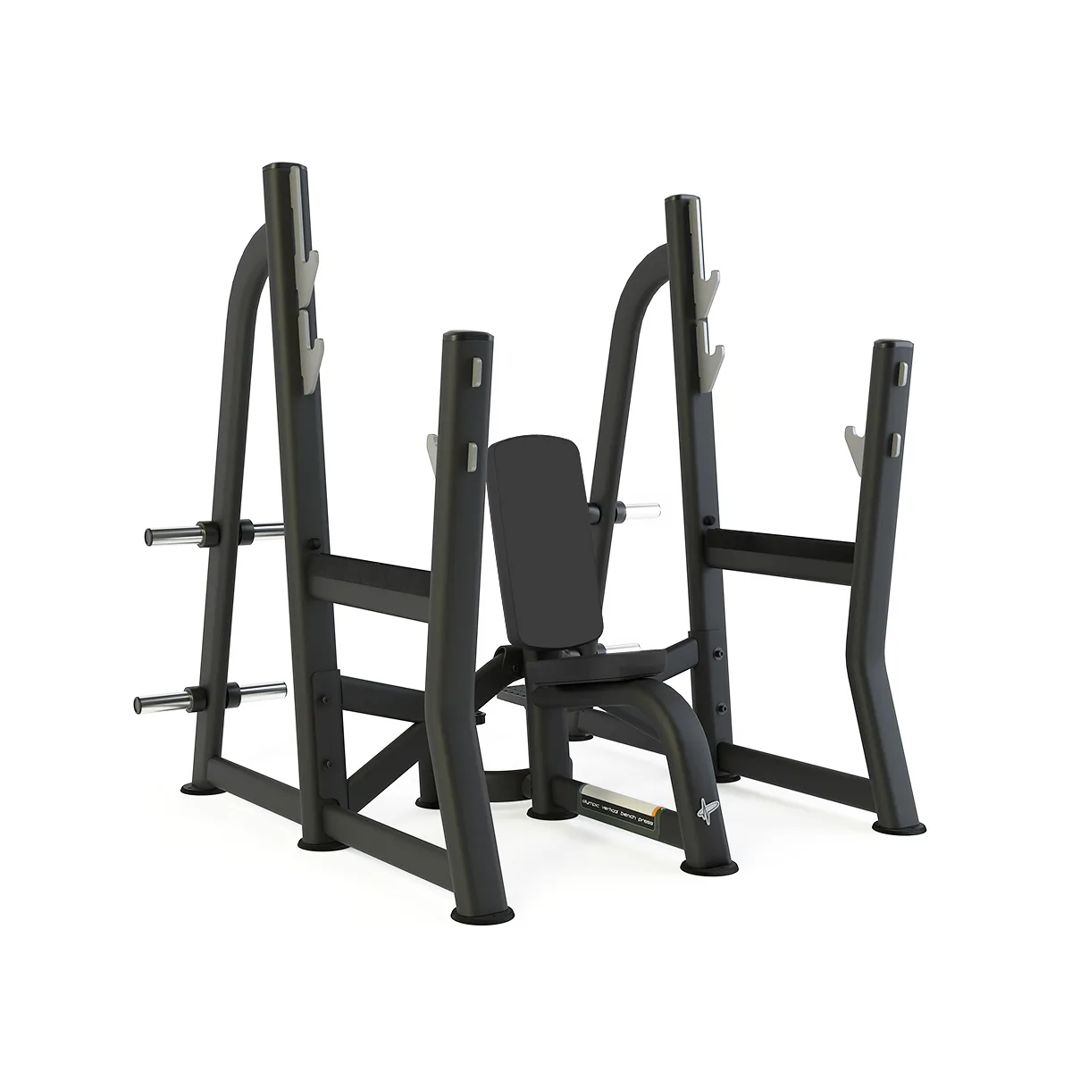 Pulse Fitness UK Club Line Olympic Vertical Bench Press (Carbon Upholstery)