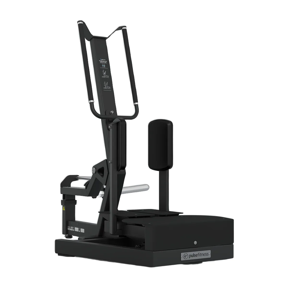 Pulse Fitness UK Club Line Plate-Loaded Standing Hip Abduction (Black Upholstery)
