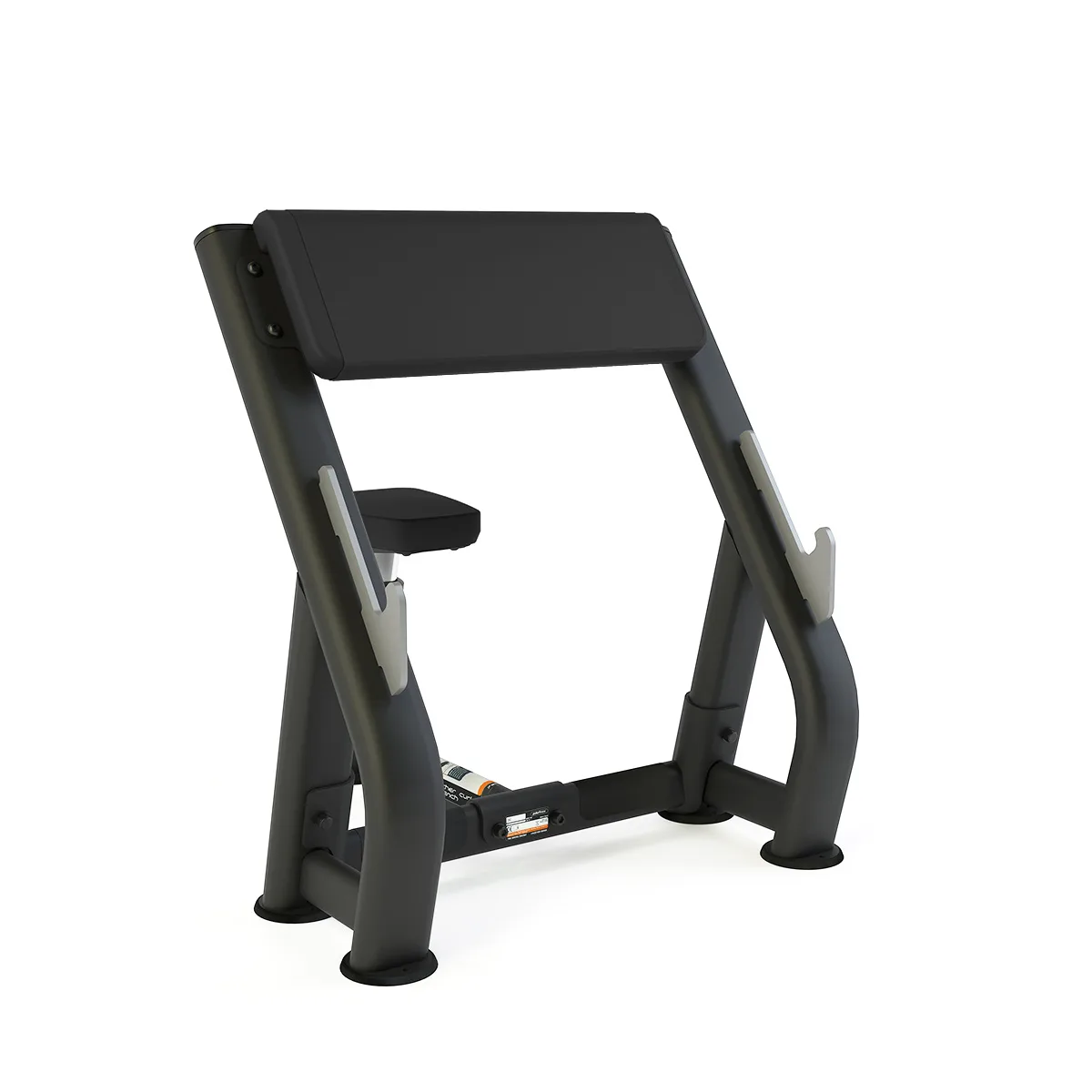 Pulse Fitness UK Club Line Preacher Curl Bench (Black Upholstery)