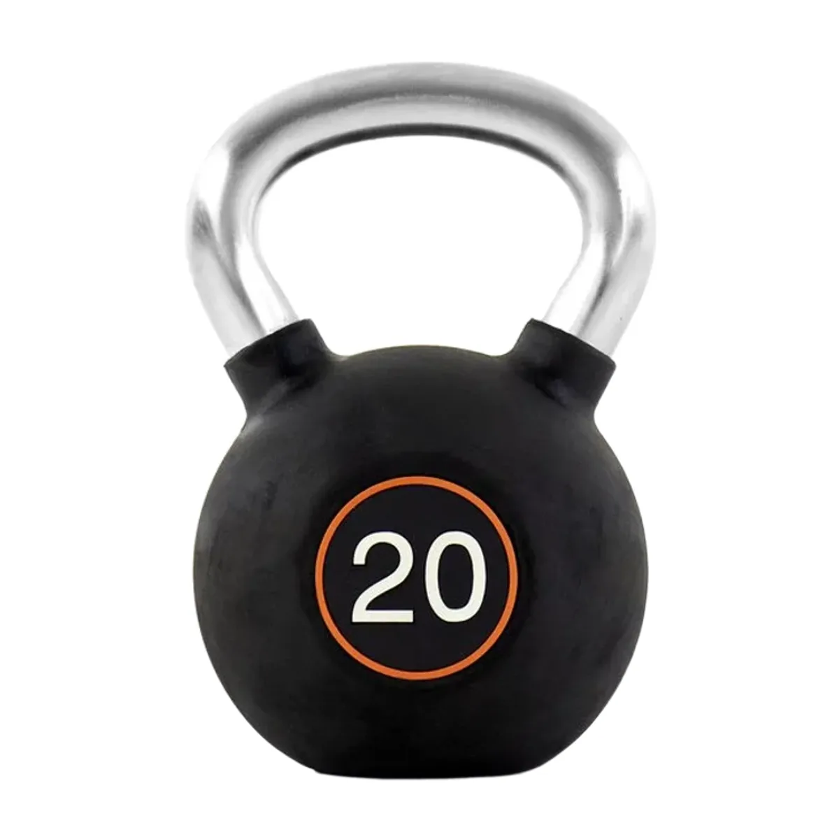 Pulse Fitness UK Club Line Rubber Kettlebell 20kg