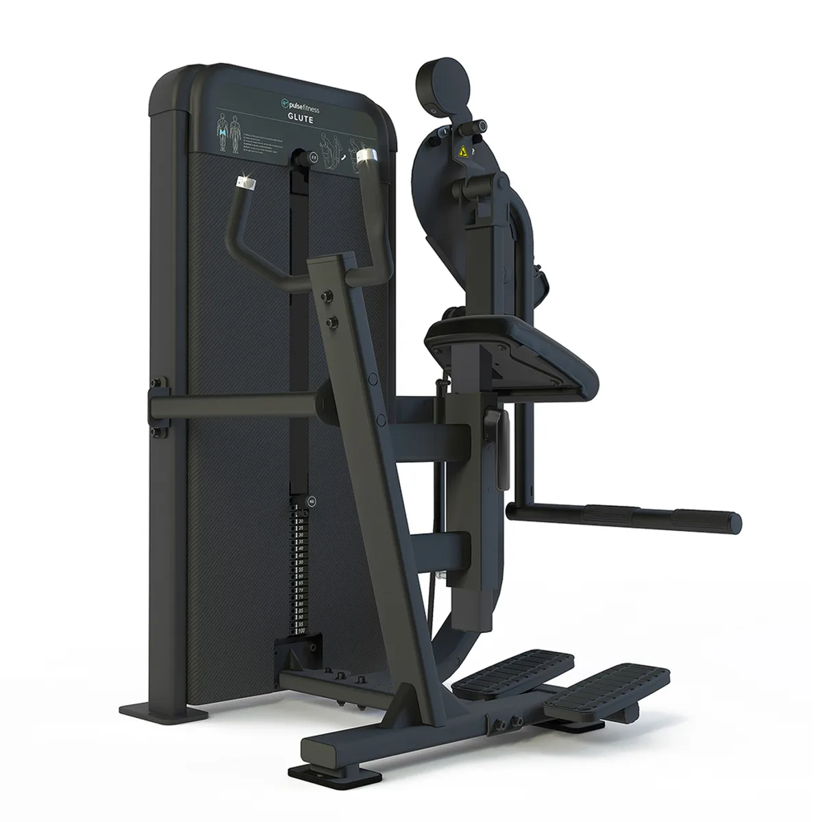 Pulse Fitness UK Premium Glute (10.1" Touch) 80kg Stack
