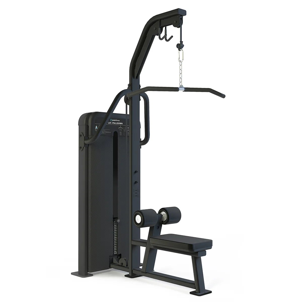 Pulse Fitness UK Premium Lat Pulldown (10.1" Touch) 80kg Stack