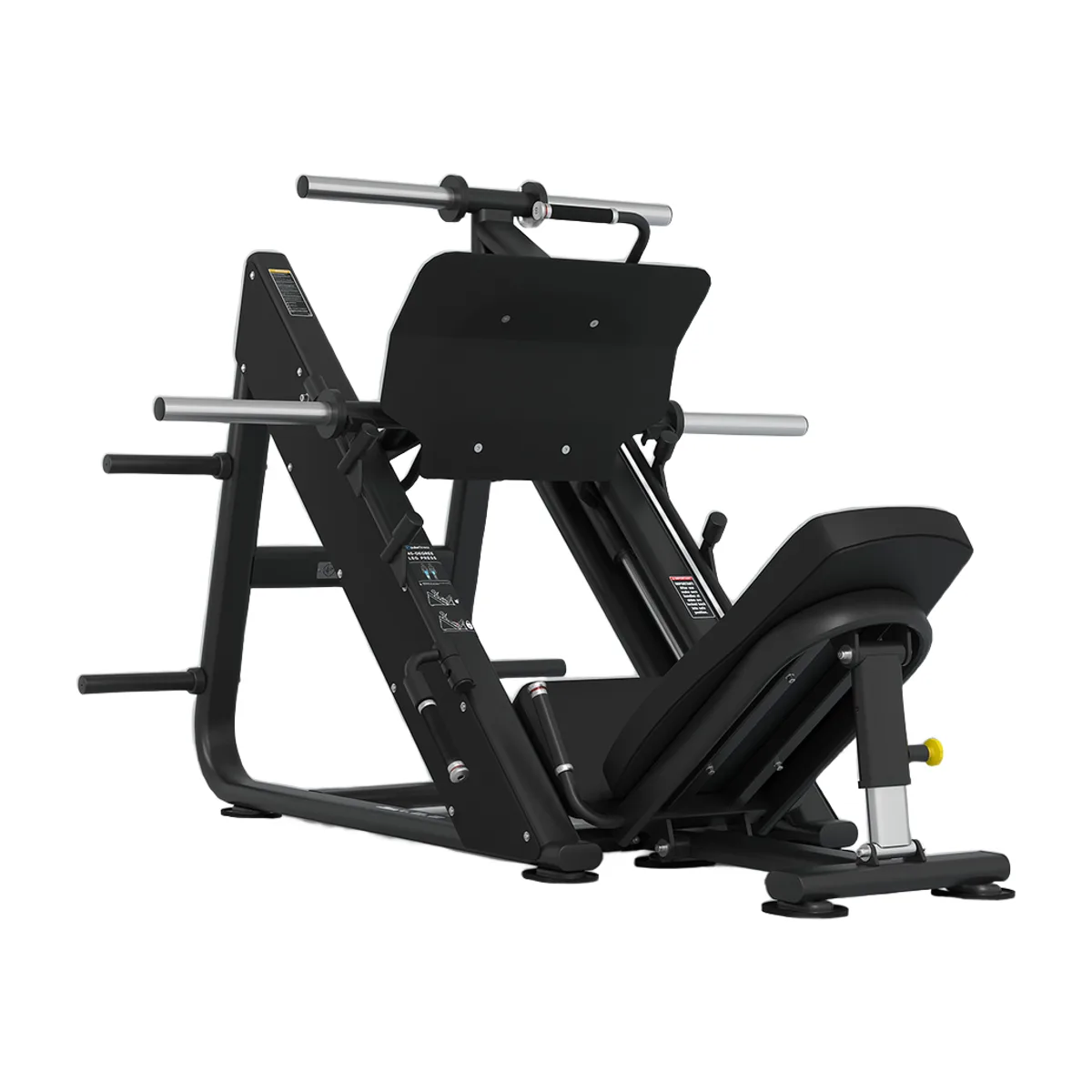 Pulse Fitness UK Premium Plate-Loaded 45-Degree Leg Press (Carbon Upholstery)