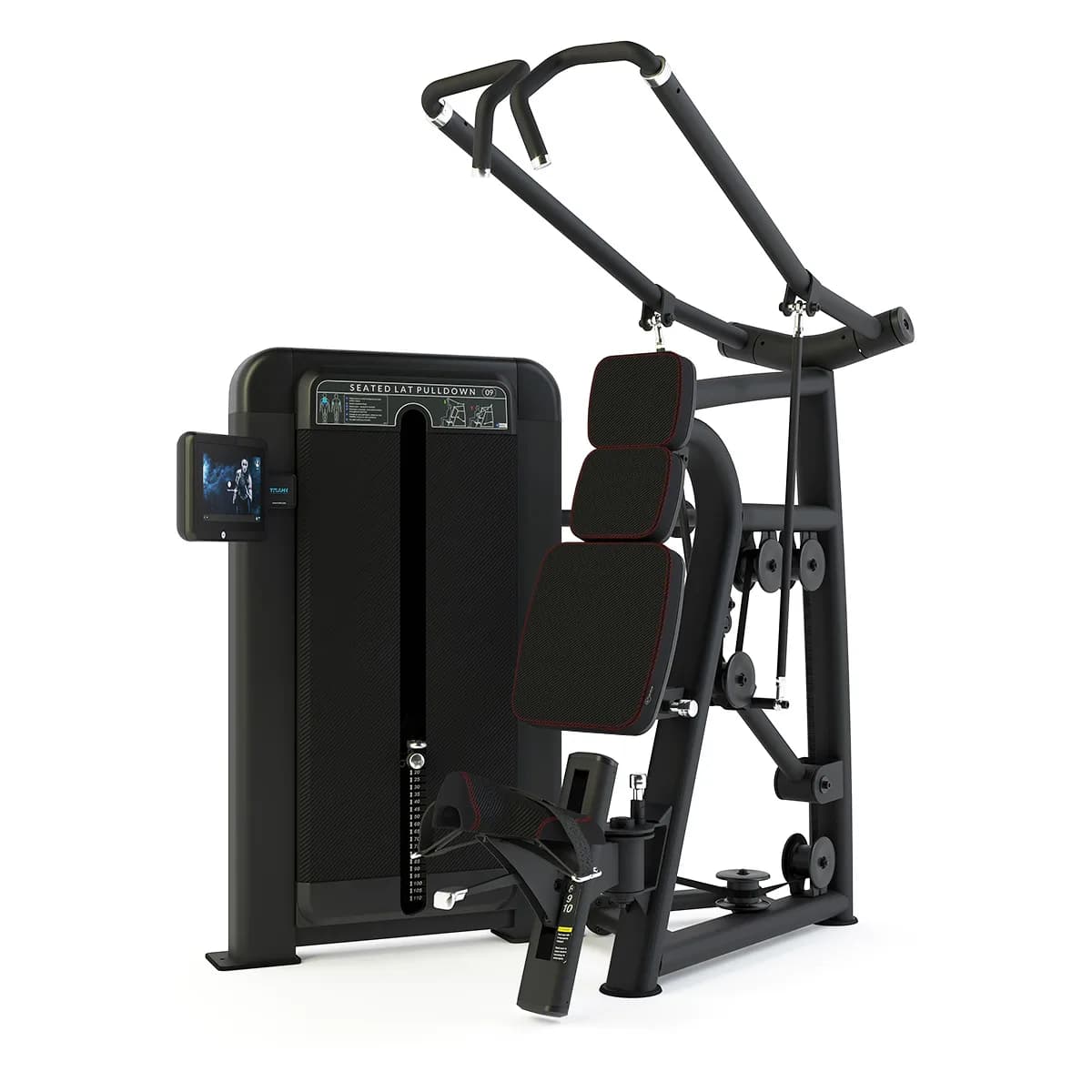 Pulse Fitness UK Premium Seated Lat Pulldown (Converging Axis)