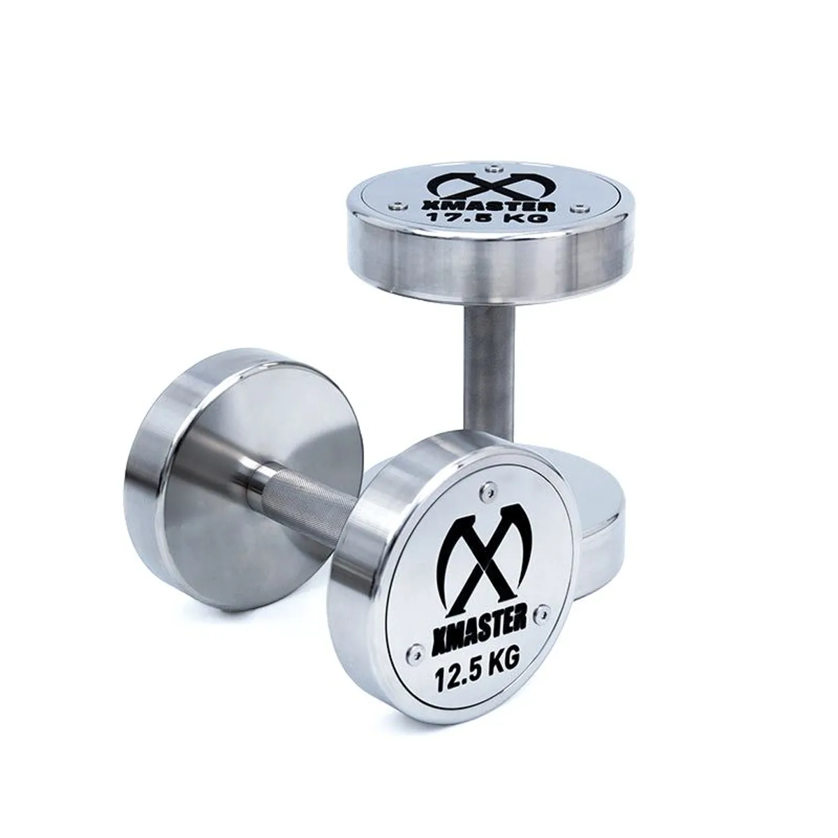 Xmaster Chrome Fixed Steel Dumbbells (SET), view 2