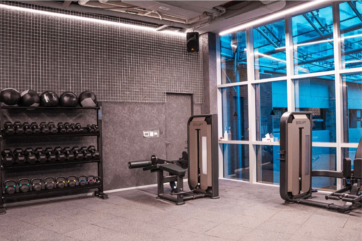 OX, Doha: the performance floor, an Equipt install