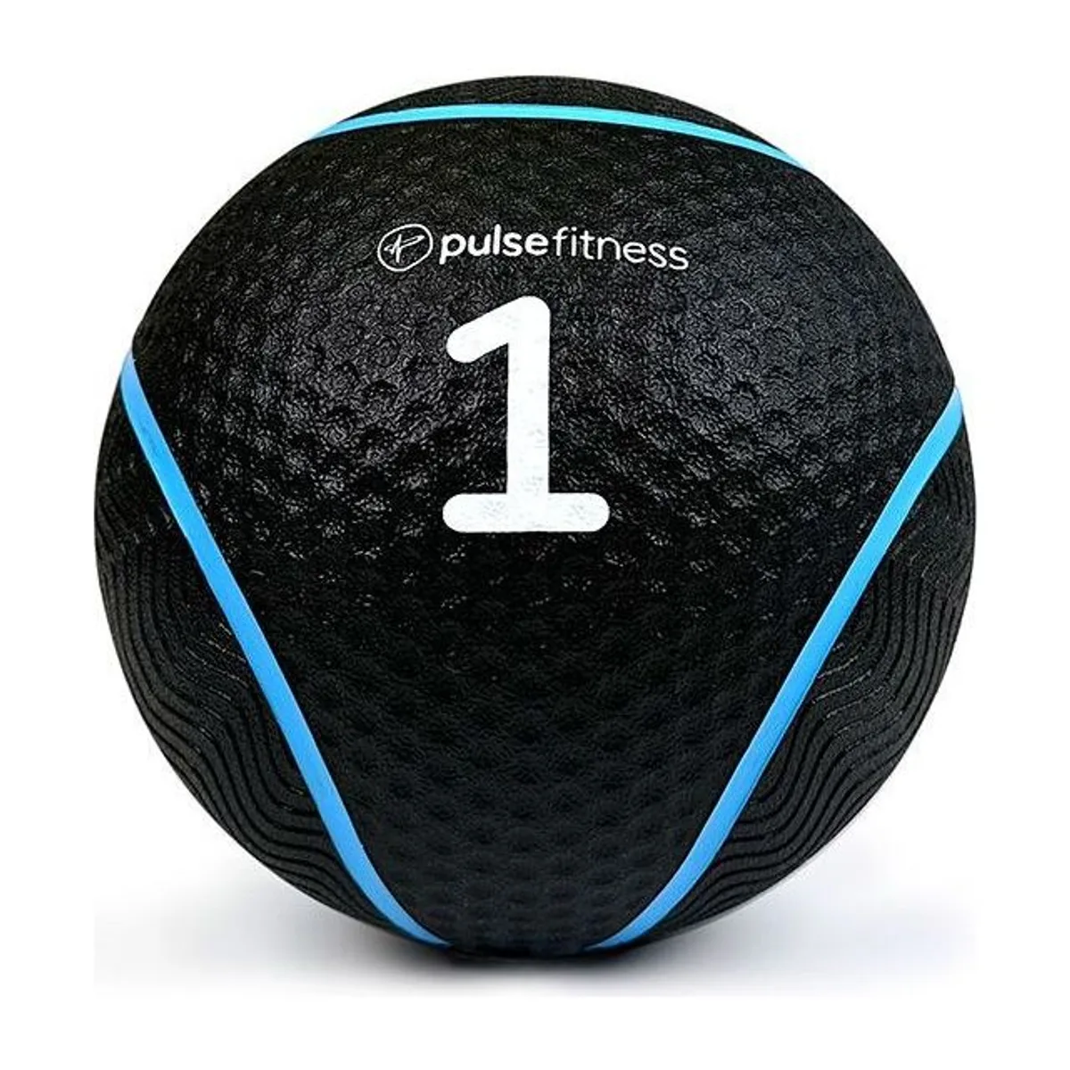 Pulse Fitness UK Club Line Rubber Medicine Ball (1kg)