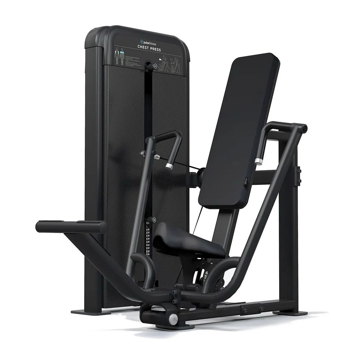 Pulse Fitness UK Classic Chest Press (Dependent Arm), 80kg Stack