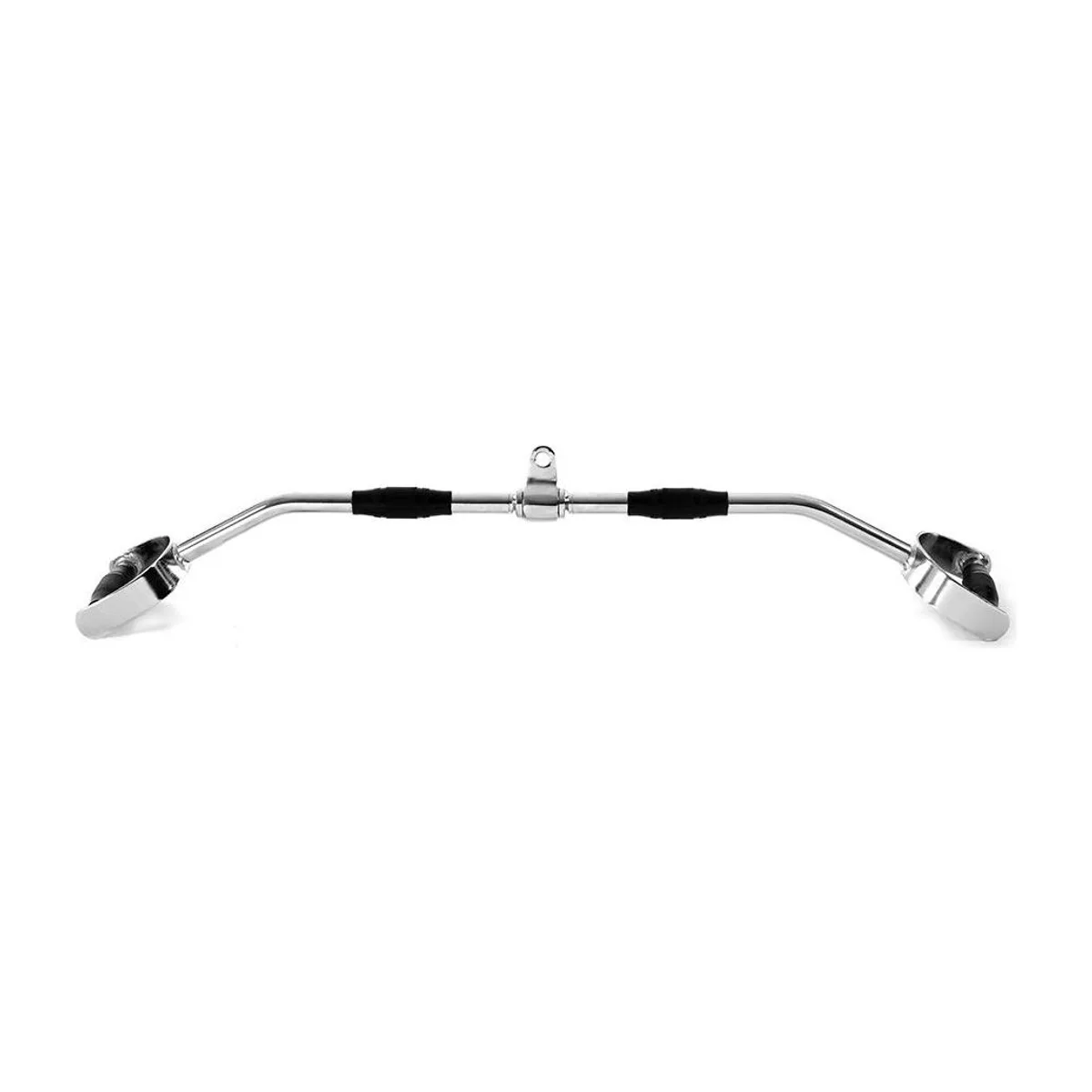Pulse Fitness UK Club Line Bar with DType Handles Club Line Bar (Chrome Plated) with Moulded Handgrips