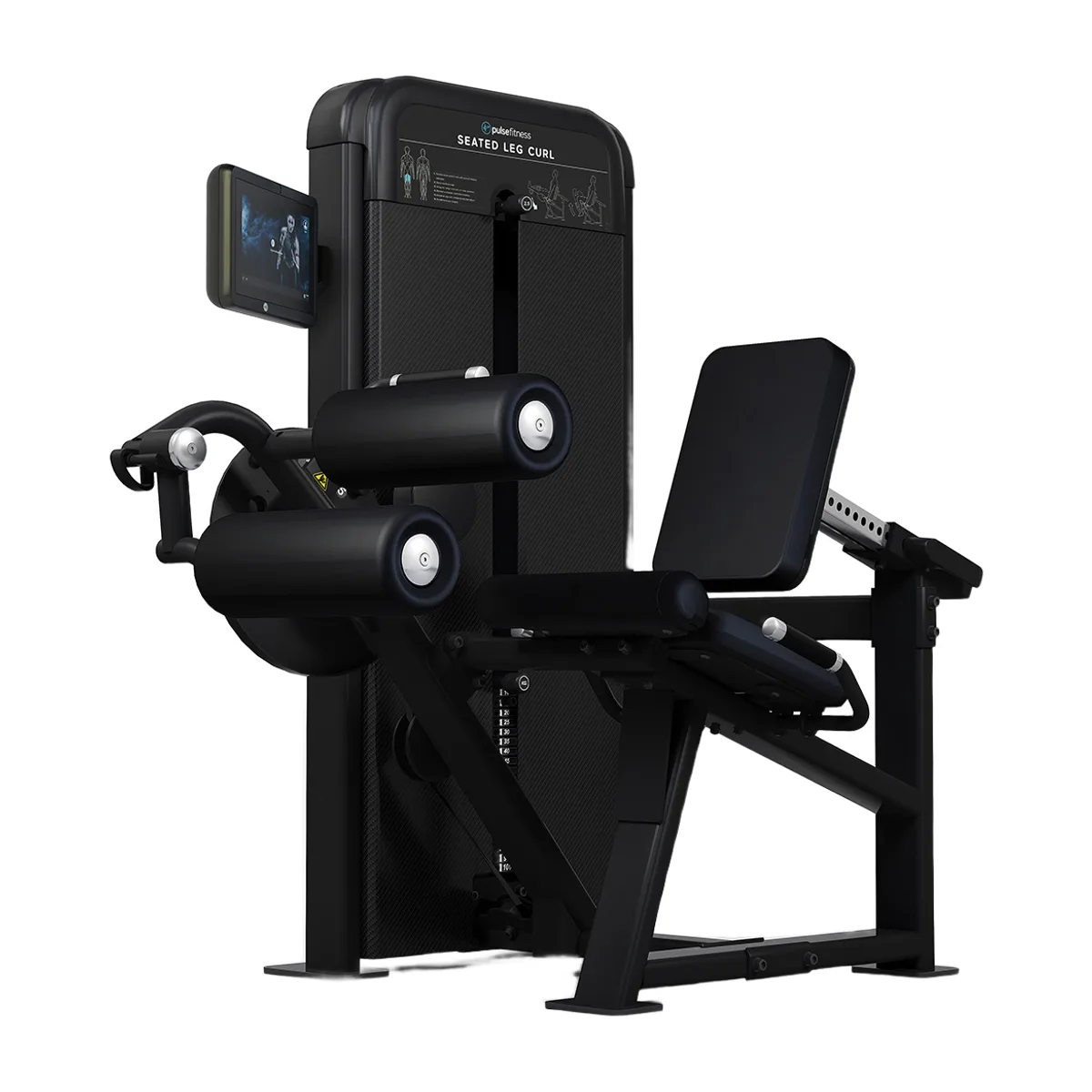 Pulse Fitness UK Premium Seated Leg Curl (10.1" Touch) 80kg Stack